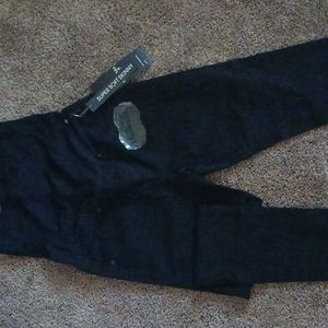 Black pair of maturity jeans